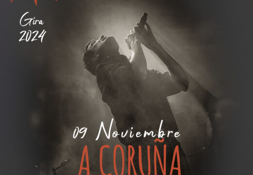 Manolo García actuará en formato eléctrico o 9 de novembro de 2024 no Coliseum